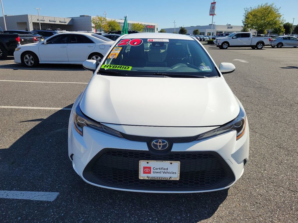 Certified 2020 Toyota Corolla LE with VIN JTDEBRBE7LJ007412 for sale in Turnersville, NJ