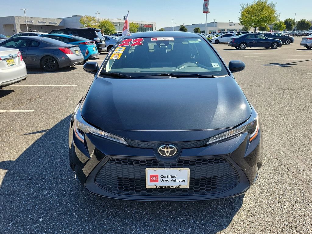 Certified 2022 Toyota Corolla LE with VIN JTDEPMAE8NJ205926 for sale in Turnersville, NJ