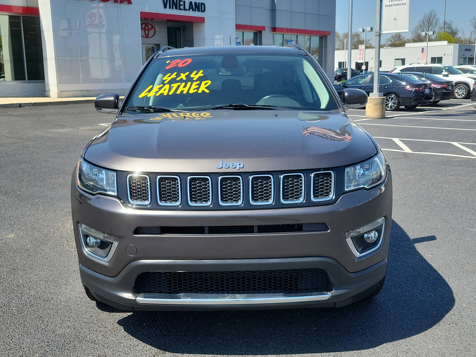 Used 2020 Jeep Compass Limited with VIN 3C4NJCCB9LT122719 for sale in Vineland, NJ