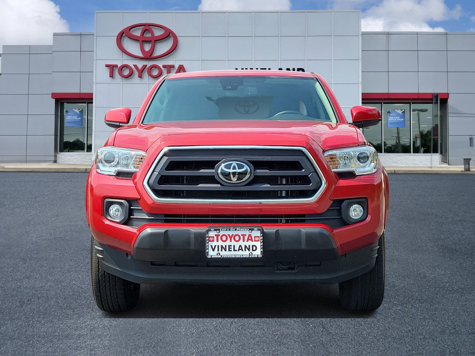 Certified 2023 Toyota Tacoma SR5 with VIN 3TMCZ5AN8PM585590 for sale in Vineland, NJ