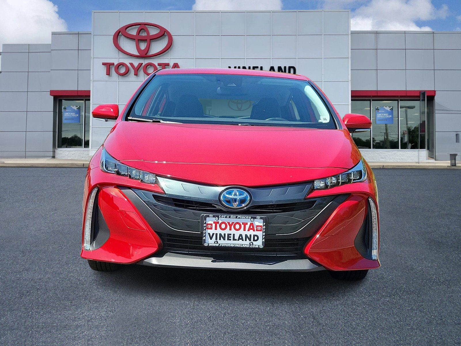 Certified 2021 Toyota Prius Prime XLE with VIN JTDKAMFP5M3168965 for sale in Vineland, NJ