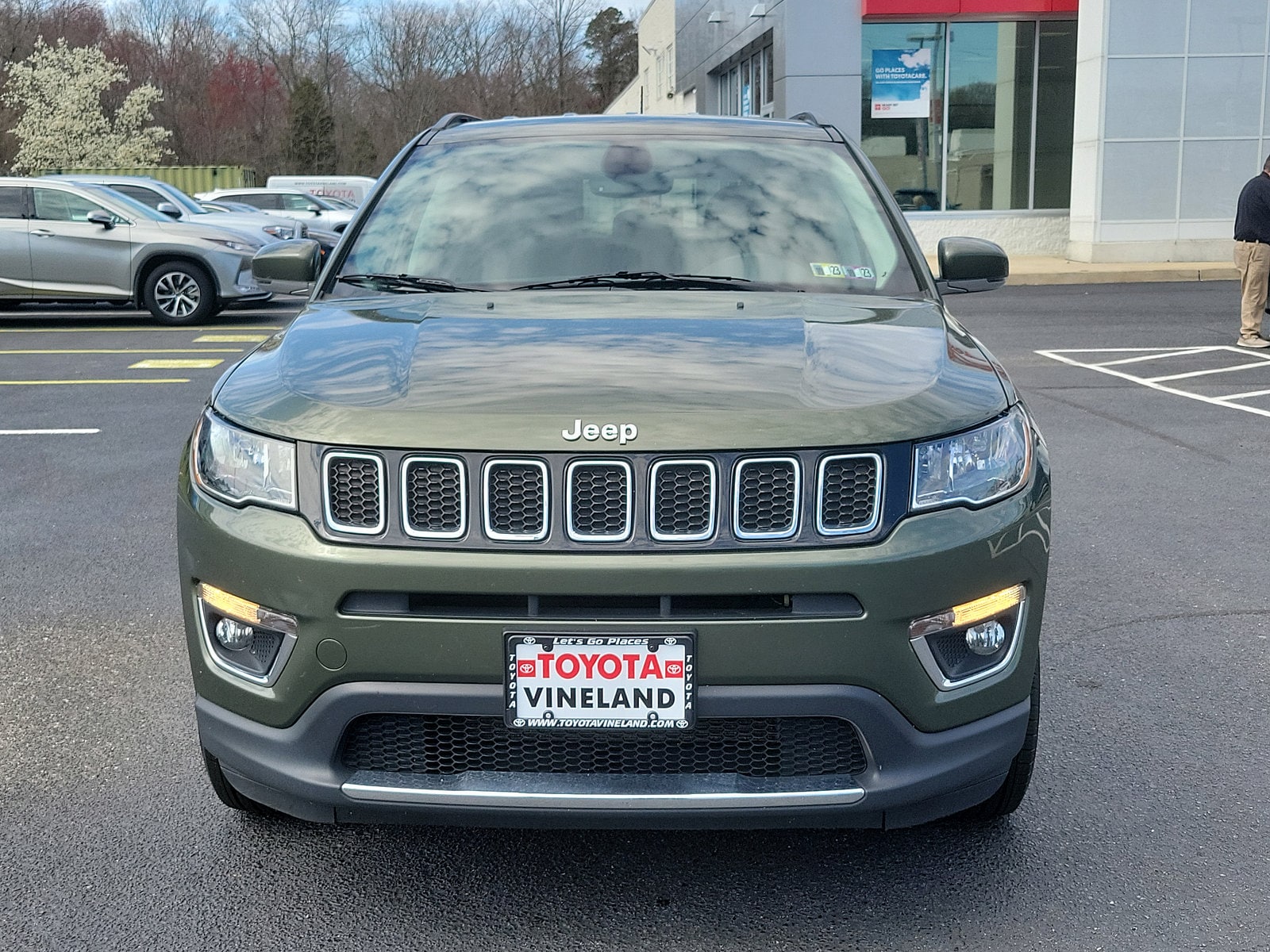 Used 2020 Jeep Compass Limited with VIN 3C4NJDCBXLT167089 for sale in Vineland, NJ