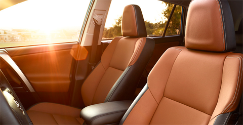 All-New 2016 Rav4 Hybrid: Smart Interior