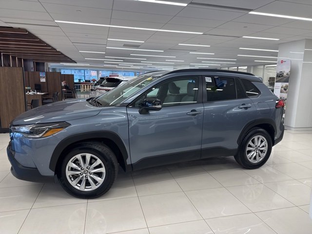 Certified 2025 Toyota Corolla Cross LE with VIN 7MUCAABG5SV120330 for sale in Northfield, Minnesota