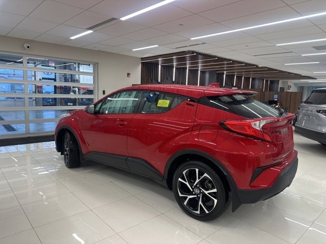 Certified 2022 Toyota C-HR XLE with VIN NMTKHMBX6NR143055 for sale in Watertown, MA