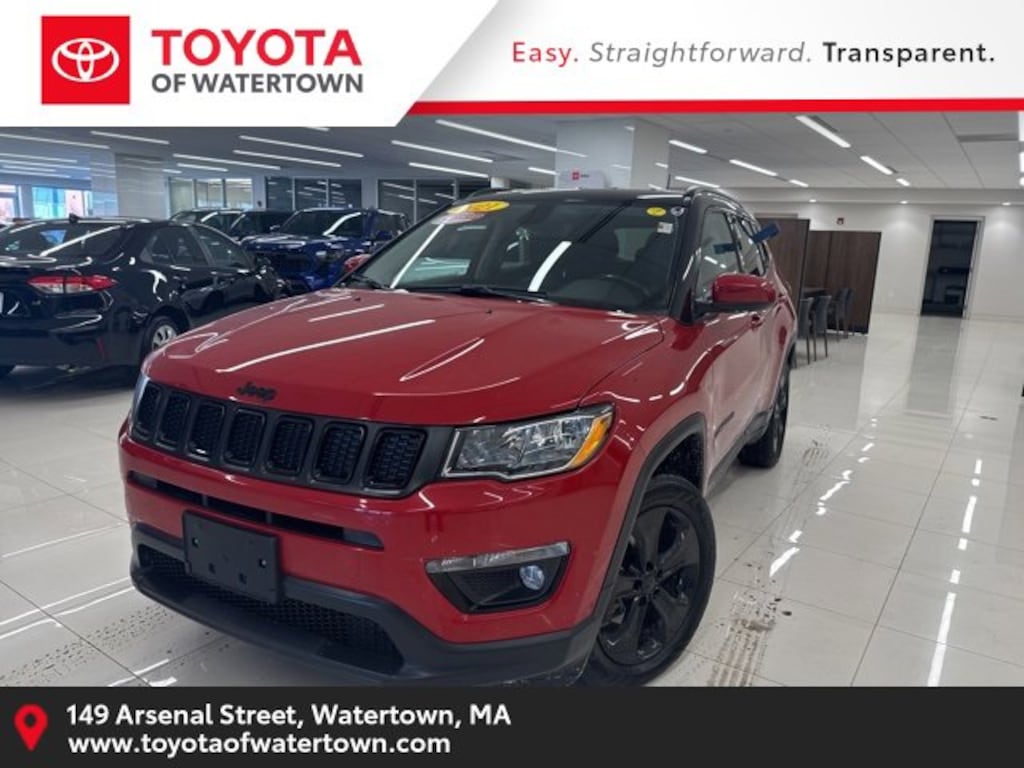 Used 2021 Jeep Compass Latitude SUV