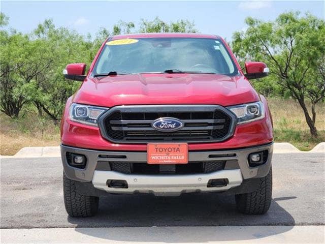 Used 2021 Ford Ranger Lariat with VIN 1FTER4EH0MLD73416 for sale in Wichita Falls, TX