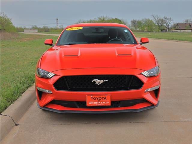 Used 2020 Ford Mustang GT with VIN 1FA6P8CF8L5179017 for sale in Wichita Falls, TX
