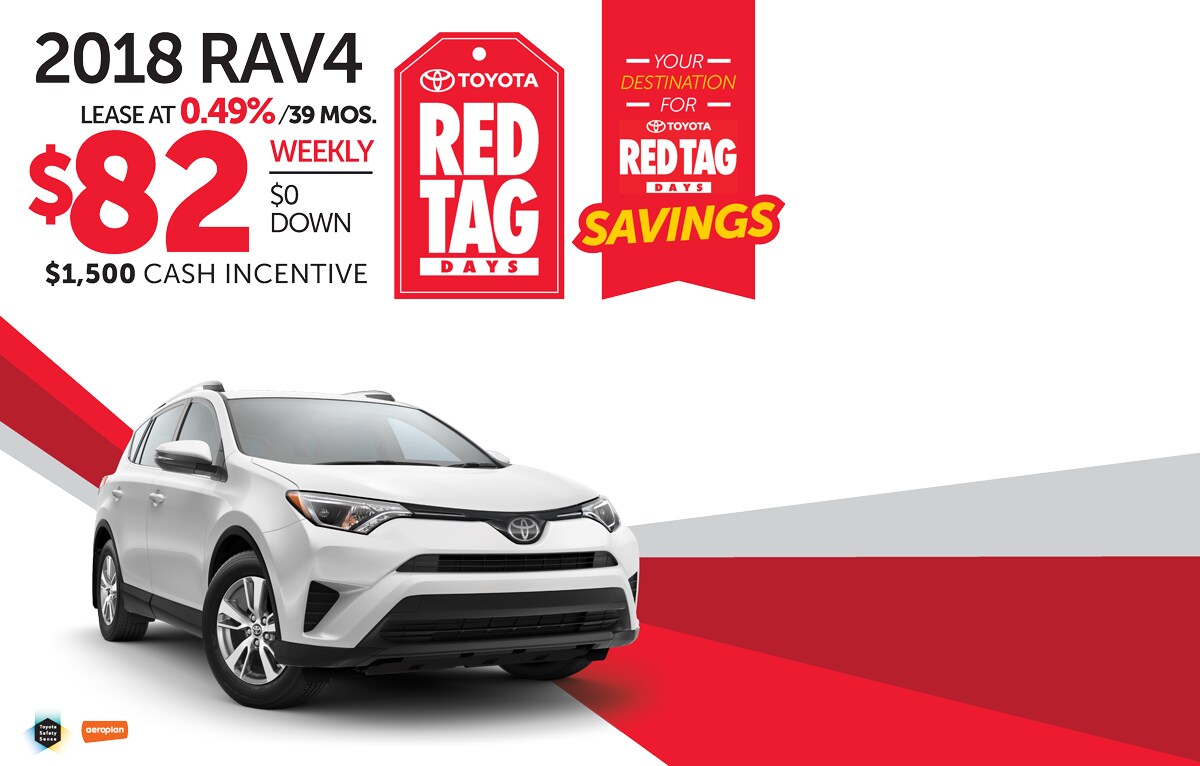 Red Tag Days | Toyota on the Park