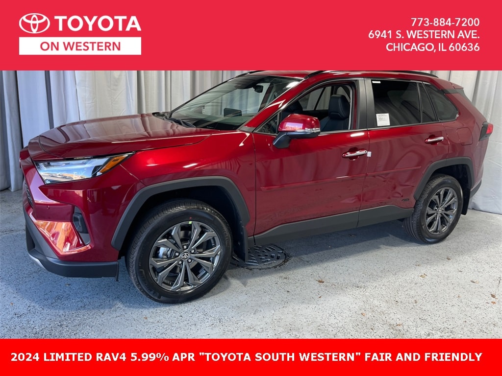 New 2024 Toyota RAV4 Hybrid For Sale in Chicago IL VIN 2T3D6RFV8RW078171