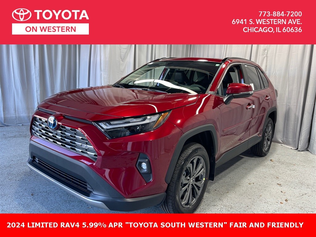 New 2024 Toyota RAV4 Hybrid For Sale in Chicago IL VIN 2T3D6RFV8RW078171