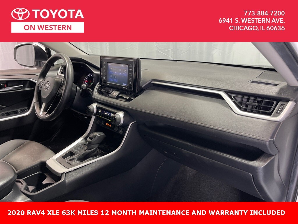 Used 2020 Toyota RAV4 XLE with VIN 2T3P1RFV9LC070469 for sale in Chicago, IL