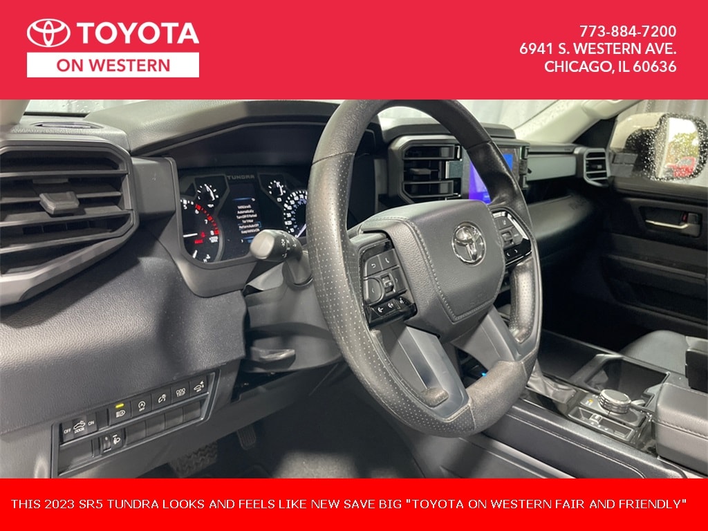 Used 2023 Toyota Tundra SR5 with VIN 5TFLA5DBXPX108680 for sale in Chicago, IL