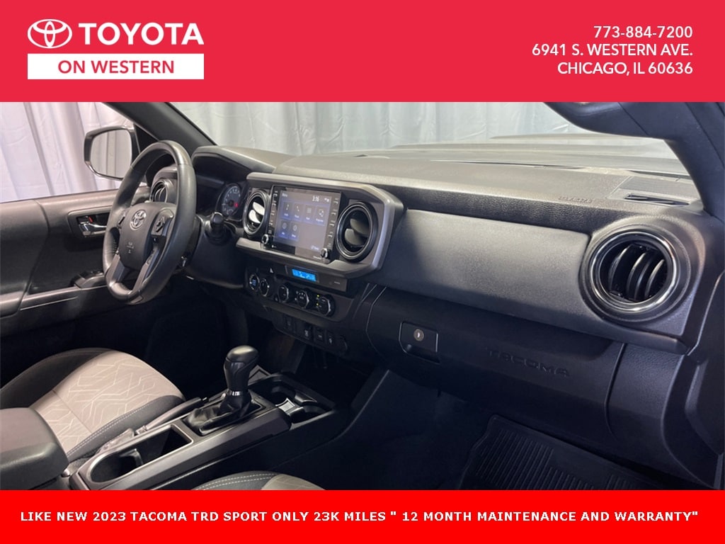 Used 2023 Toyota Tacoma TRD Sport with VIN 3TYCZ5AN9PT158634 for sale in Chicago, IL