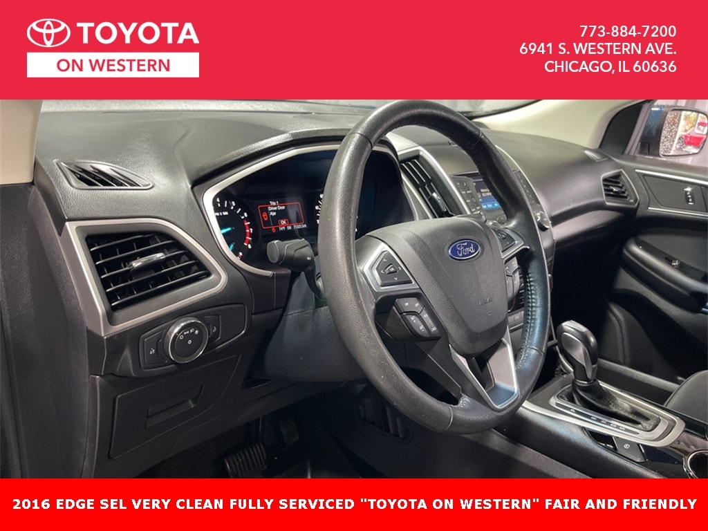 Used 2016 Ford Edge SEL with VIN 2FMPK4J86GBC63795 for sale in Chicago, IL