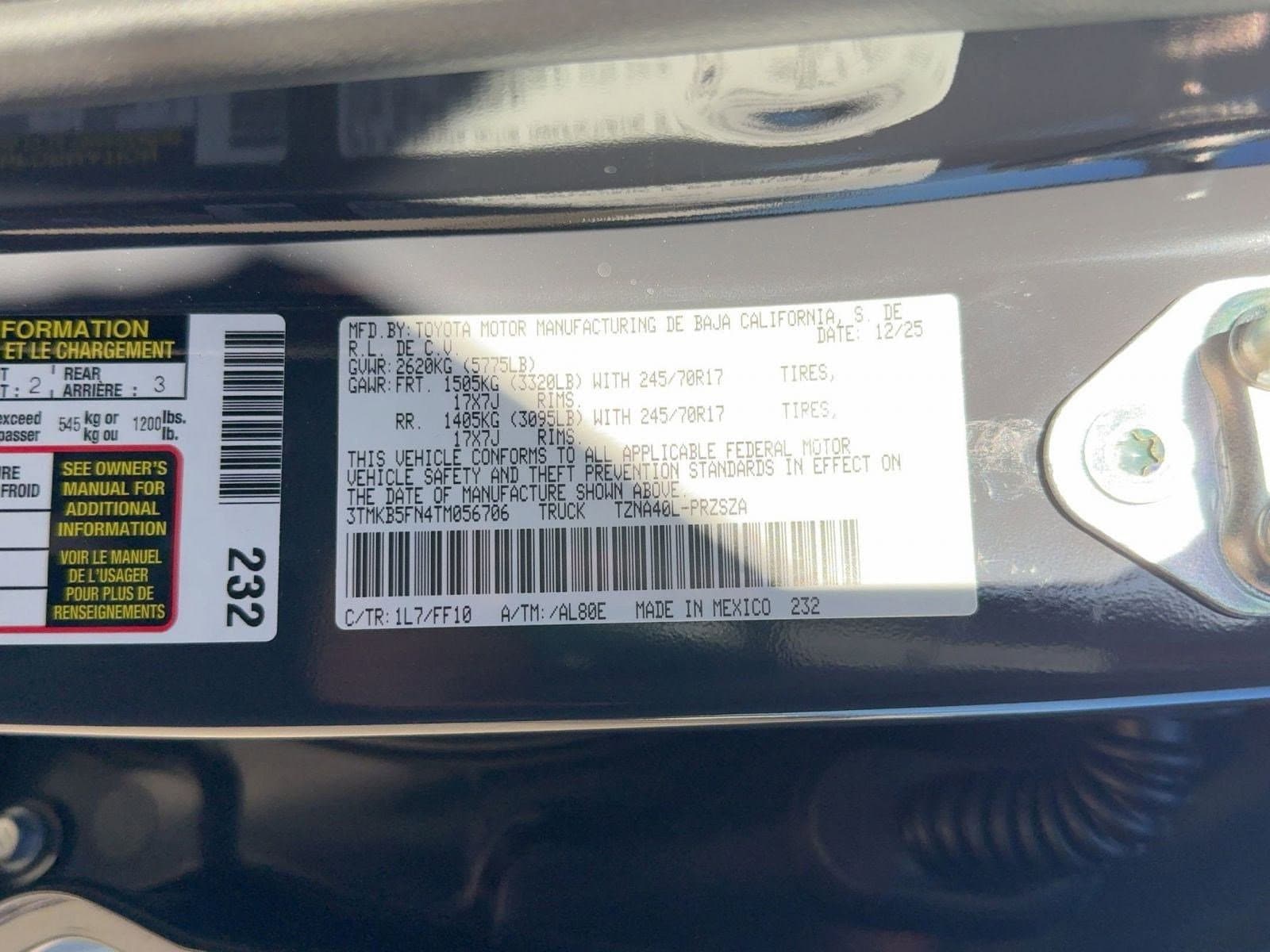 2026 Toyota Tacoma SR5 - Photo 20