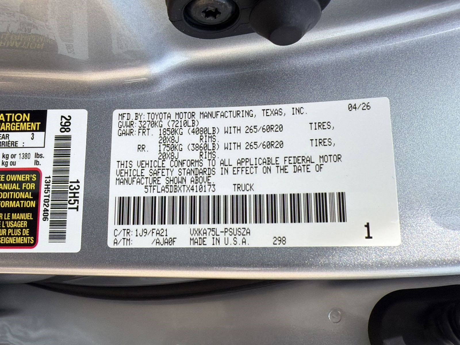 2026 Toyota Tundra SR5 - Photo 19