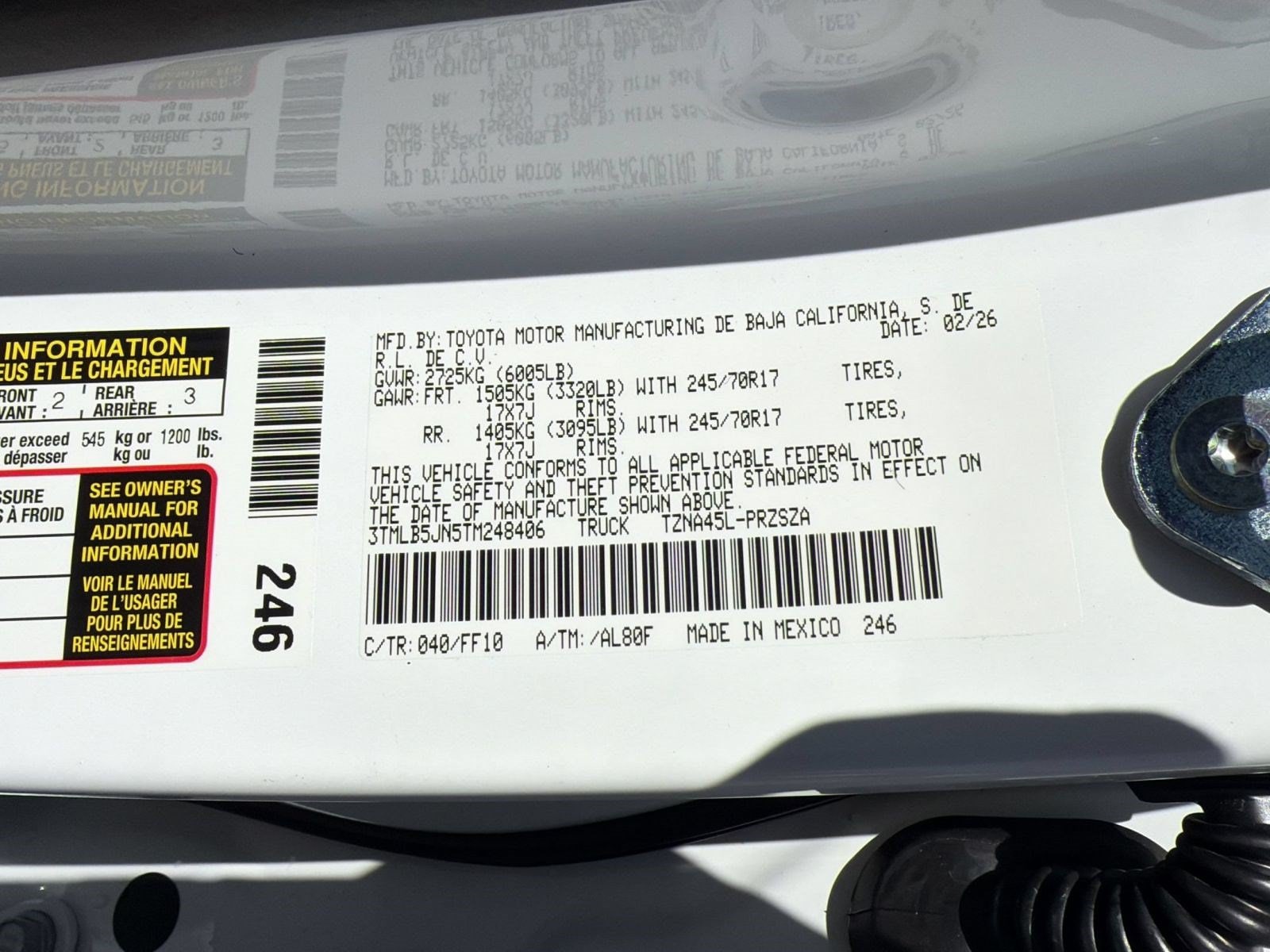2026 Toyota Tacoma SR5 - Photo 23