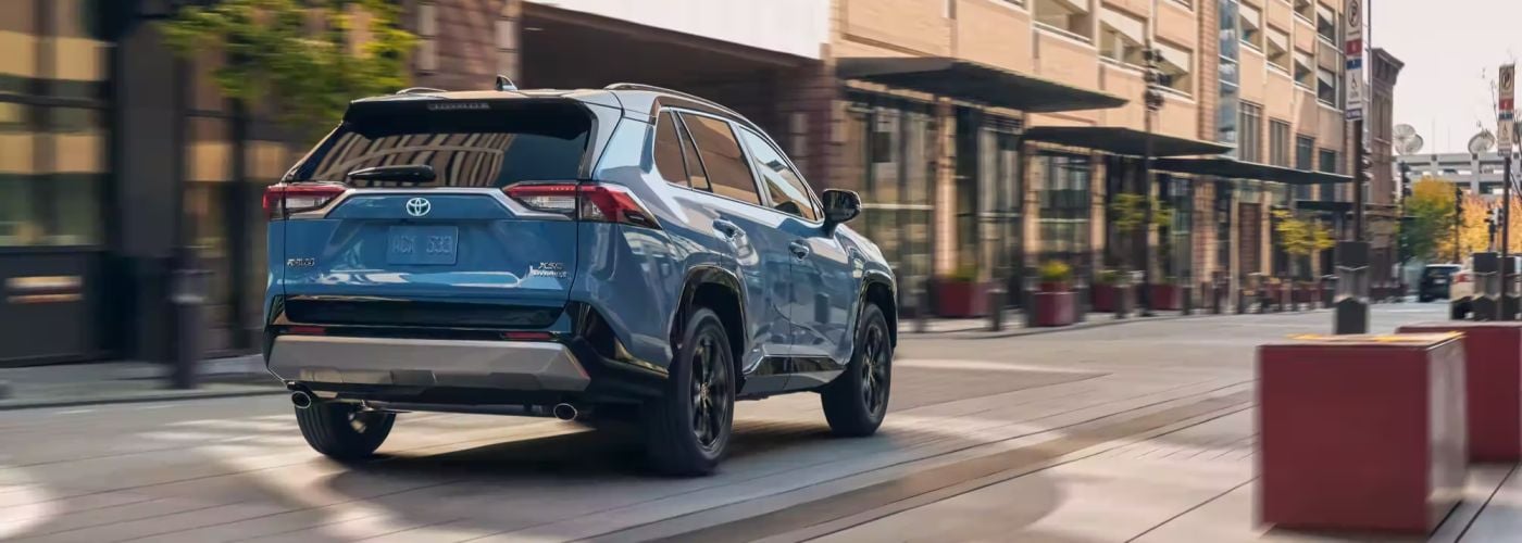 Toyota RAV4 Driving in the City