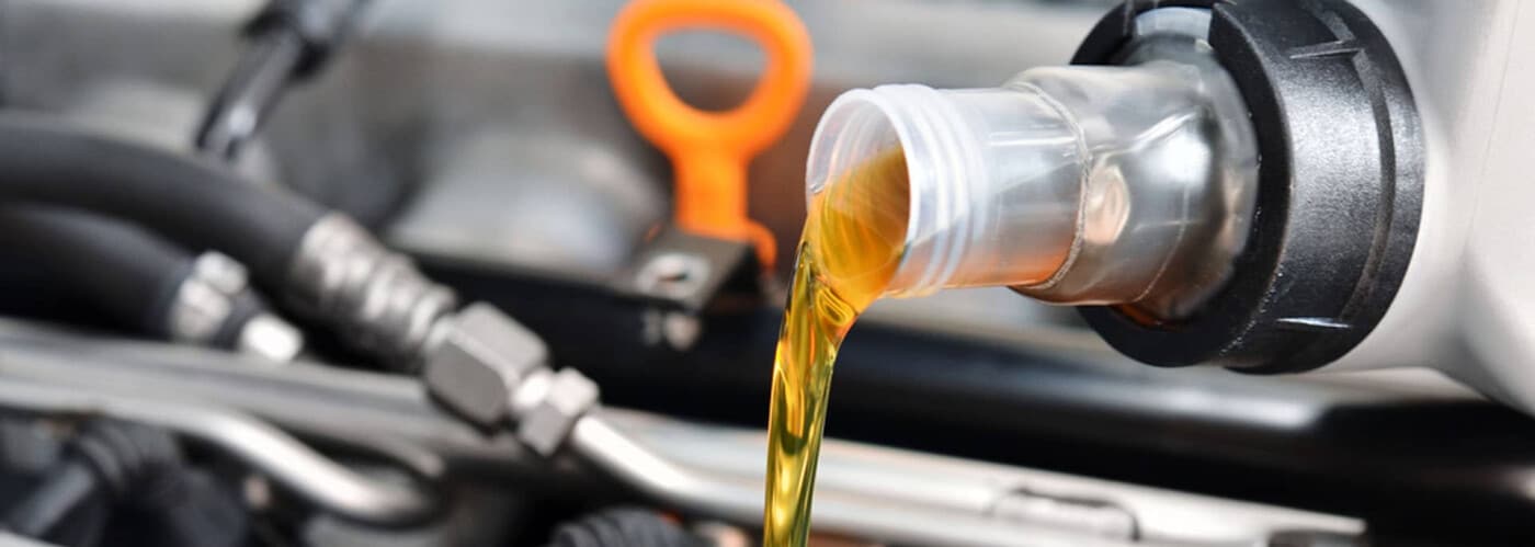 Oil Being Poured