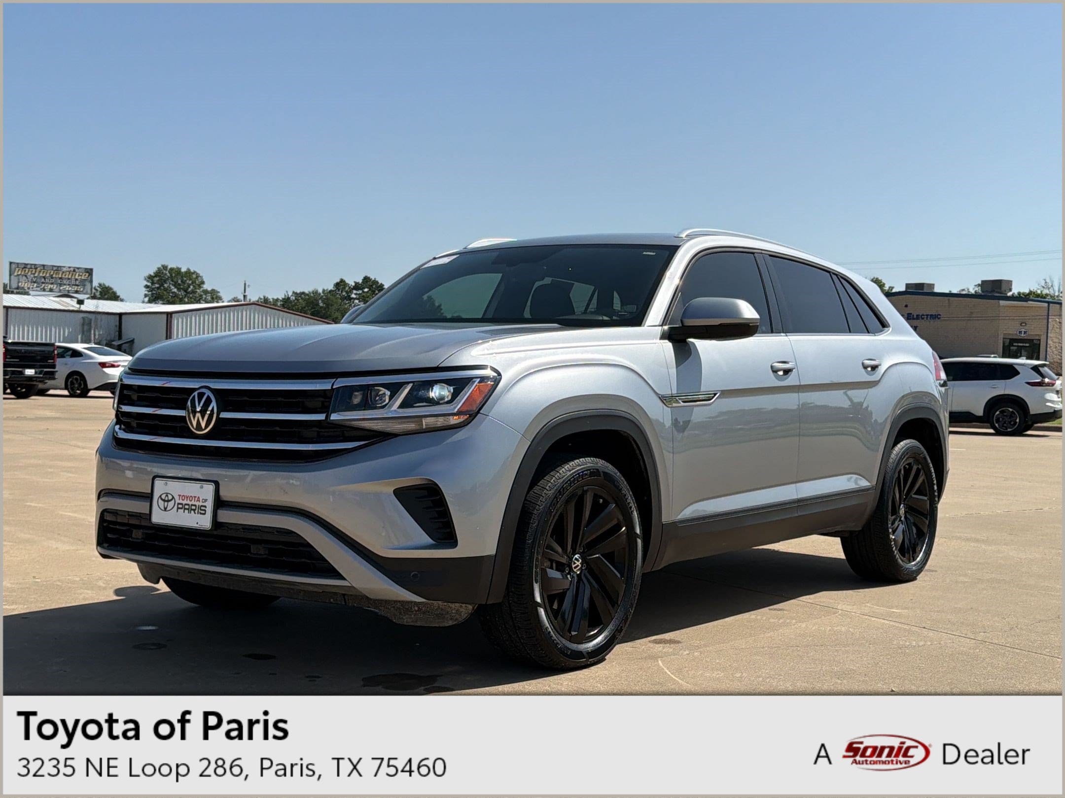 Pre-Owned 2023 Volkswagen Atlas Cross Sport 3.6L V6 SE w/Technology