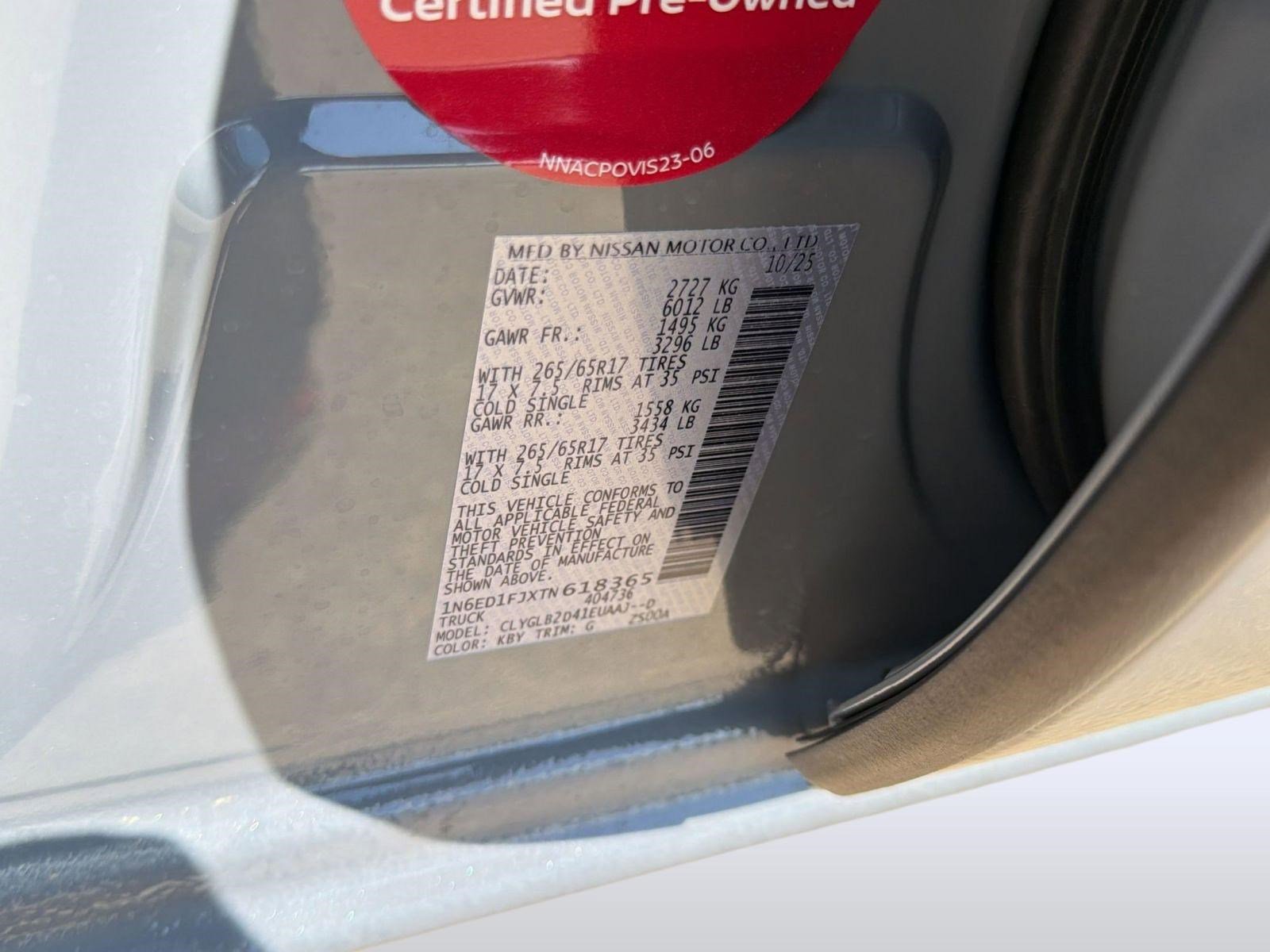 2026 Nissan Frontier SV - Photo 19