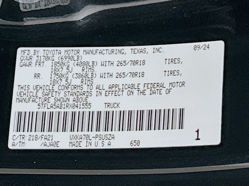 2024 Toyota Tundra SR5 - Photo 28