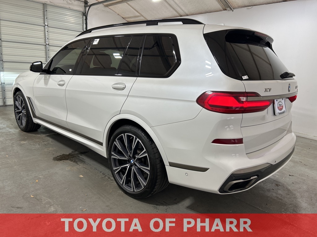 Used 2022 BMW X7 M50i with VIN 5UXCX6C09N9L71022 for sale in Pharr, TX