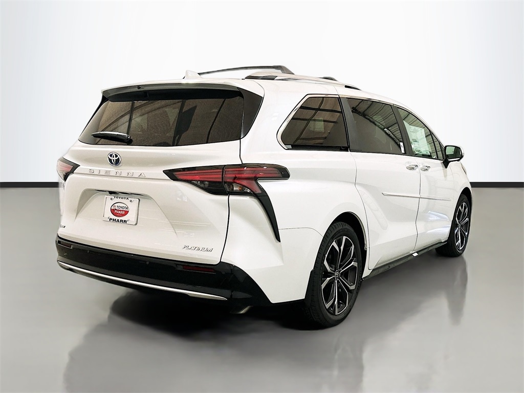 New 2025 Toyota Sienna Platinum Van Passenger Van