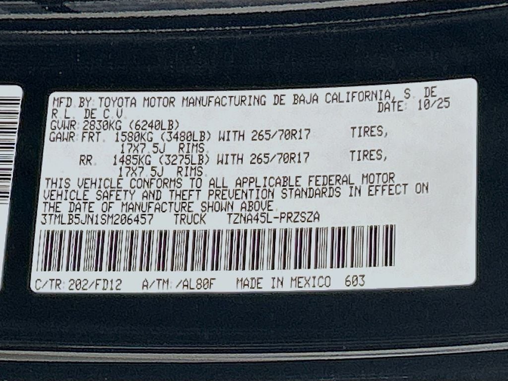 2025 Toyota Tacoma TRD Off Road - Photo 27