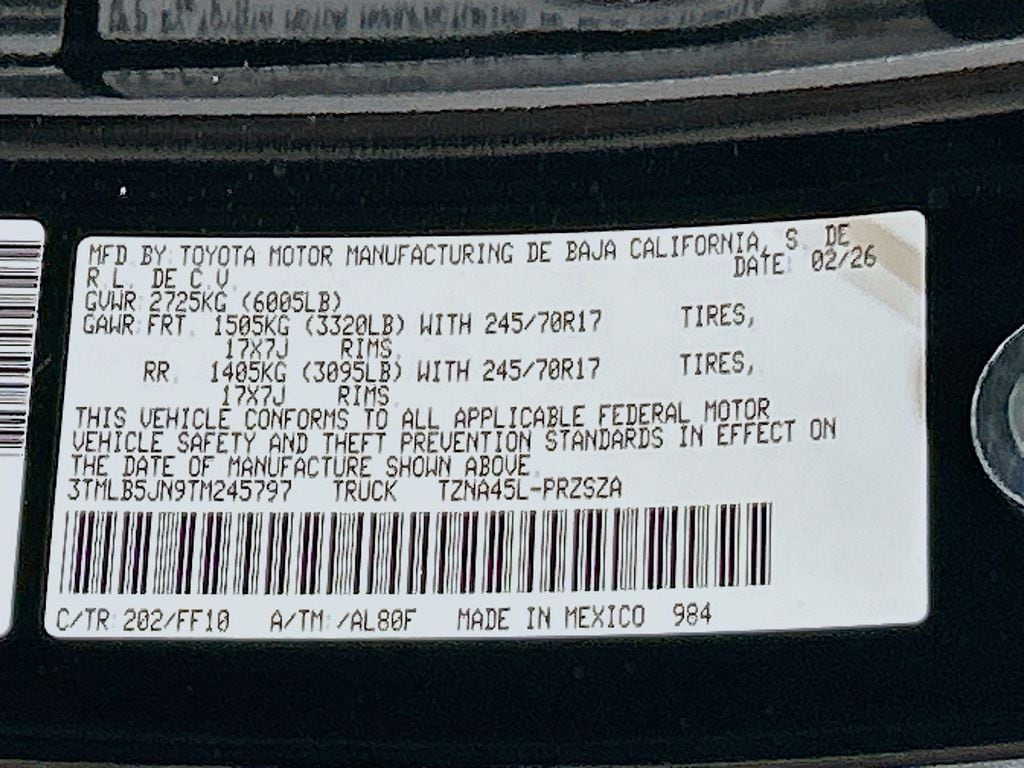 2026 Toyota Tacoma SR5 - Photo 25