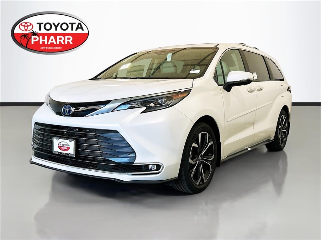 New 2025 Toyota Sienna Platinum Van Passenger Van
