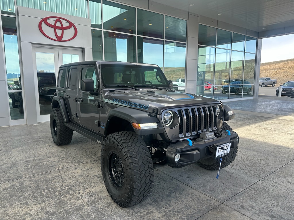 Used 2021 Jeep Wrangler Unlimited Rubicon 4XE with VIN 1C4JJXR6XMW765849 for sale in Pullman, WA