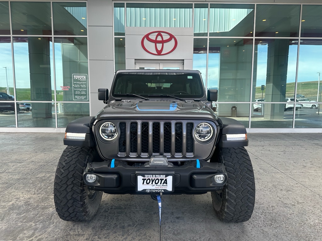 Used 2021 Jeep Wrangler Unlimited Rubicon 4XE with VIN 1C4JJXR6XMW765849 for sale in Pullman, WA