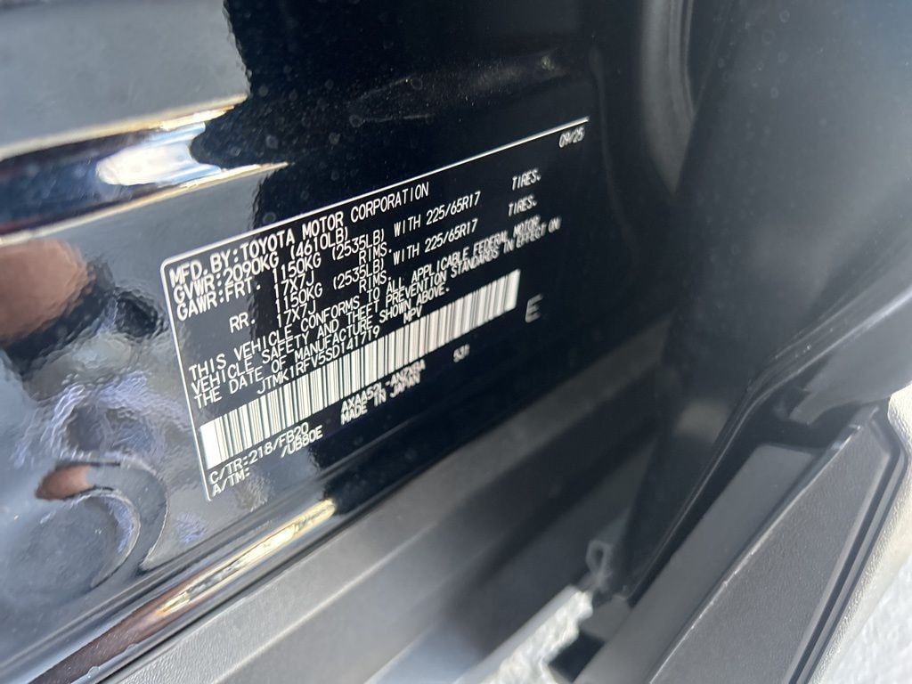 New 2025 Toyota RAV4 LE SUV