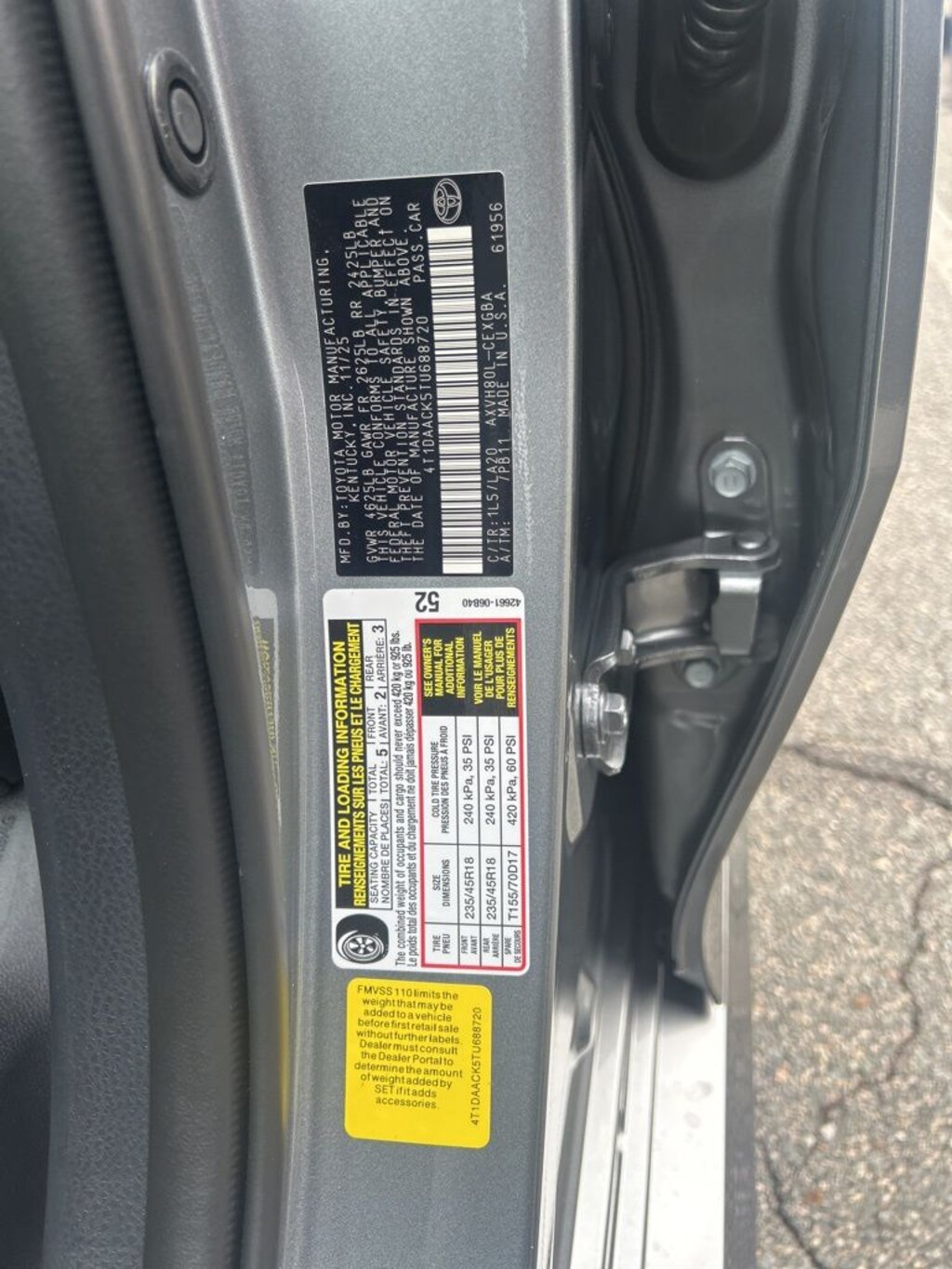 New 2026 Toyota Camry XLE Sedan