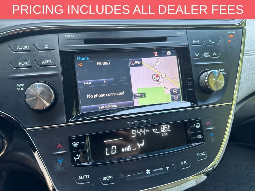 Used 2017 Toyota Avalon XLE Premium Sedan