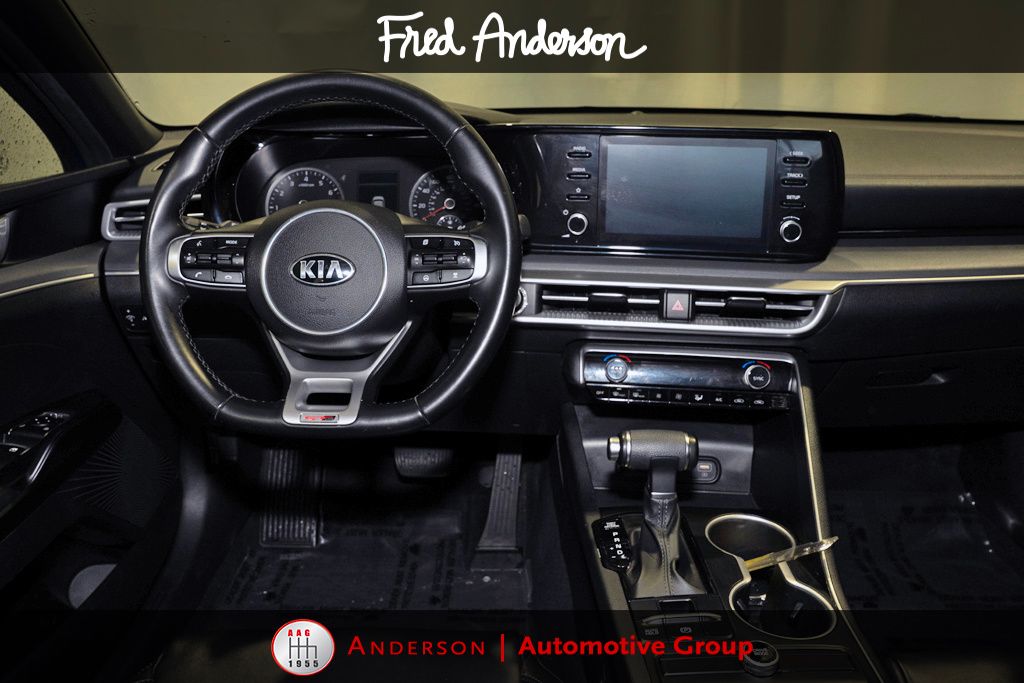 Used 2021 Kia K5 GT-Line with VIN 5XXG64J25MG052538 for sale in Raleigh, NC
