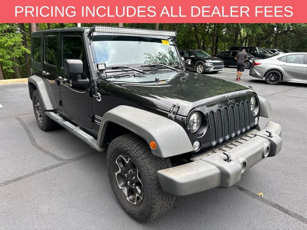 Used 2018 Jeep Wrangler JK Unlimited Sport SUV