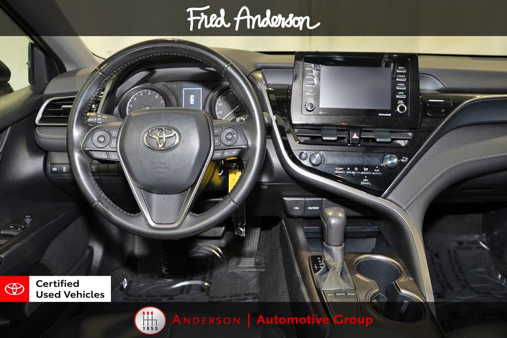Certified 2022 Toyota Camry SE with VIN 4T1G11AK9NU687881 for sale in Raleigh, NC