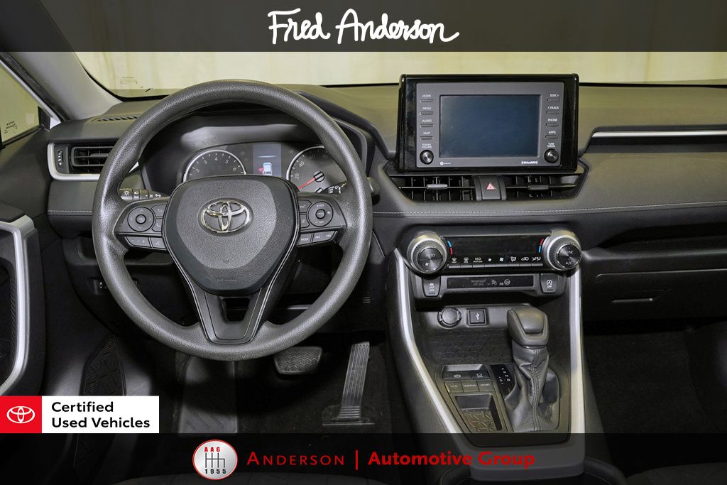 Certified 2021 Toyota RAV4 XLE with VIN 2T3W1RFV8MC160709 for sale in Raleigh, NC