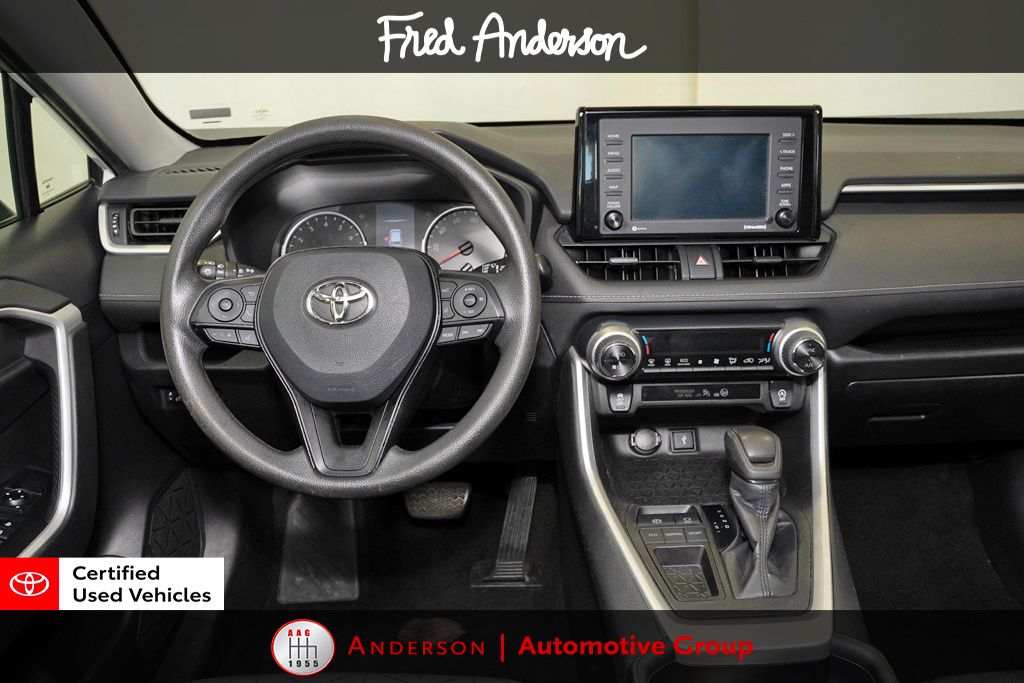 Certified 2021 Toyota RAV4 XLE with VIN 2T3W1RFVXMW120517 for sale in Raleigh, NC