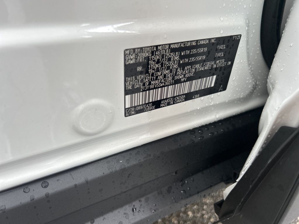 New 2025 Toyota RAV4 Limited SUV