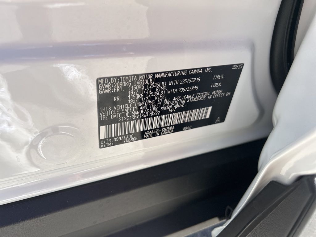 New 2025 Toyota RAV4 XLE Premium SUV