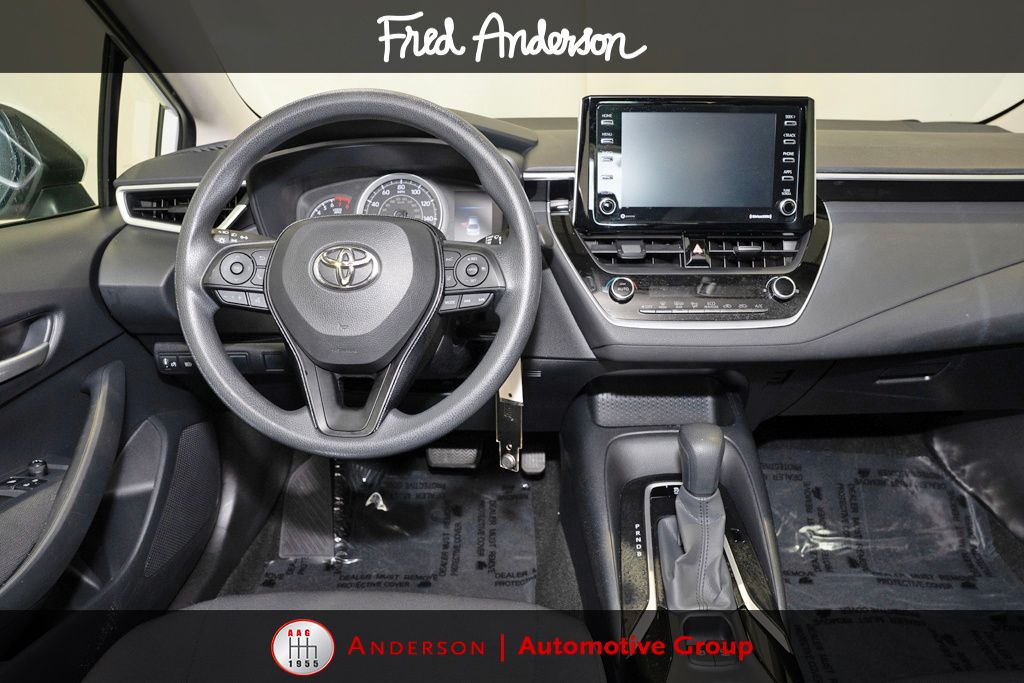 Used 2021 Toyota Corolla LE with VIN JTDEPMAE7MJ158323 for sale in Raleigh, NC