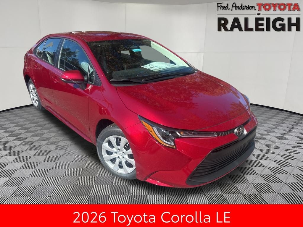 New 2026 Toyota Corolla LE Sedan
