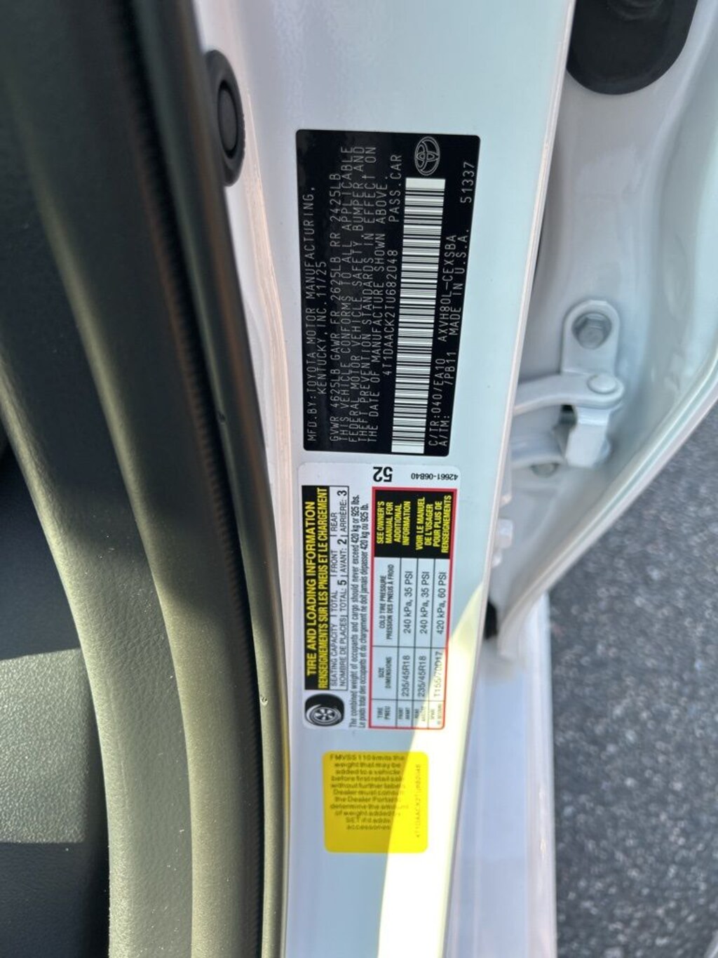 New 2026 Toyota Camry SE Sedan