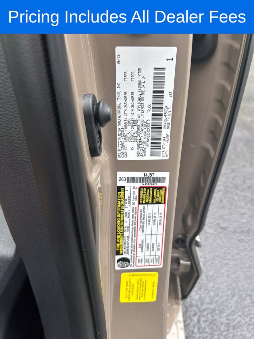 New 2026 Toyota Tundra 1794 Edition Truck CrewMax