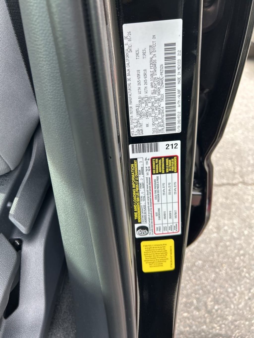 New 2026 Toyota Tacoma TRD Sport Truck Double Cab