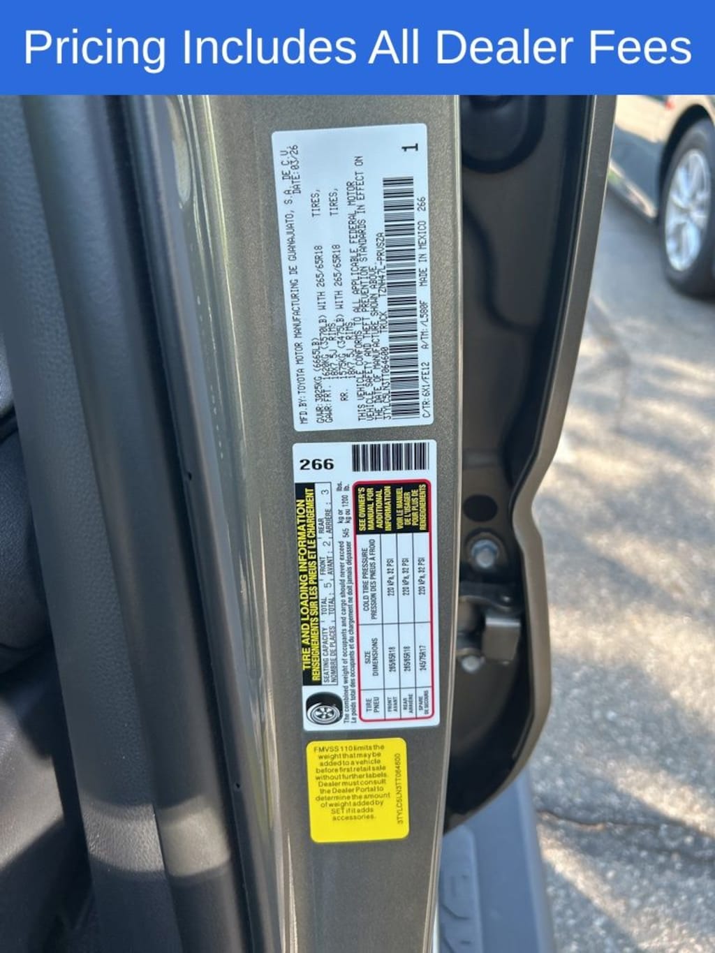 New 2026 Toyota Tacoma i-FORCE MAX TRD Sport i-FORCE MAX Truck Double Cab